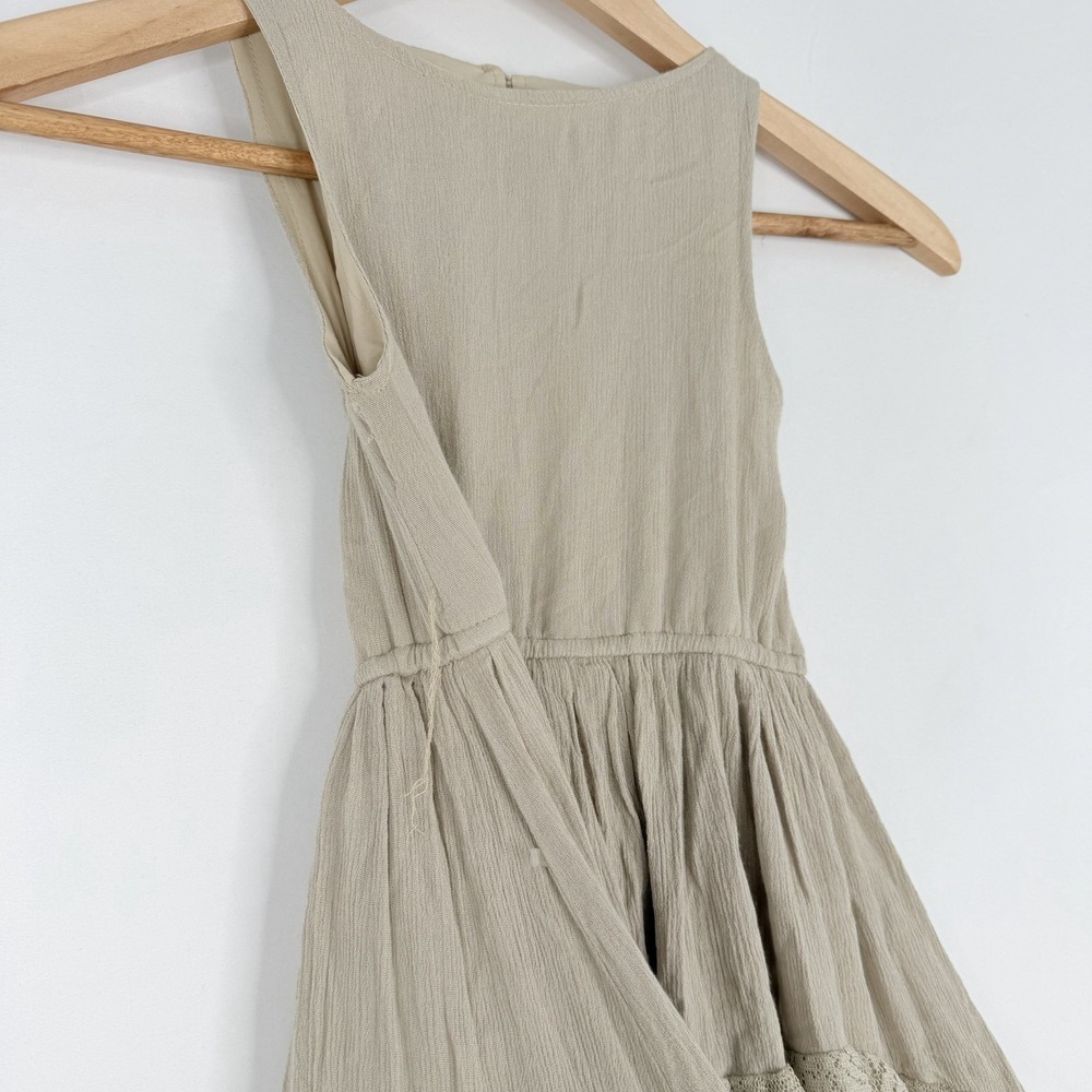 Mia Joy Catrin maxi Dress by Joyfolie High-Low Hem Size 5 Layered Lace Ruffle - Picture 3 of 14